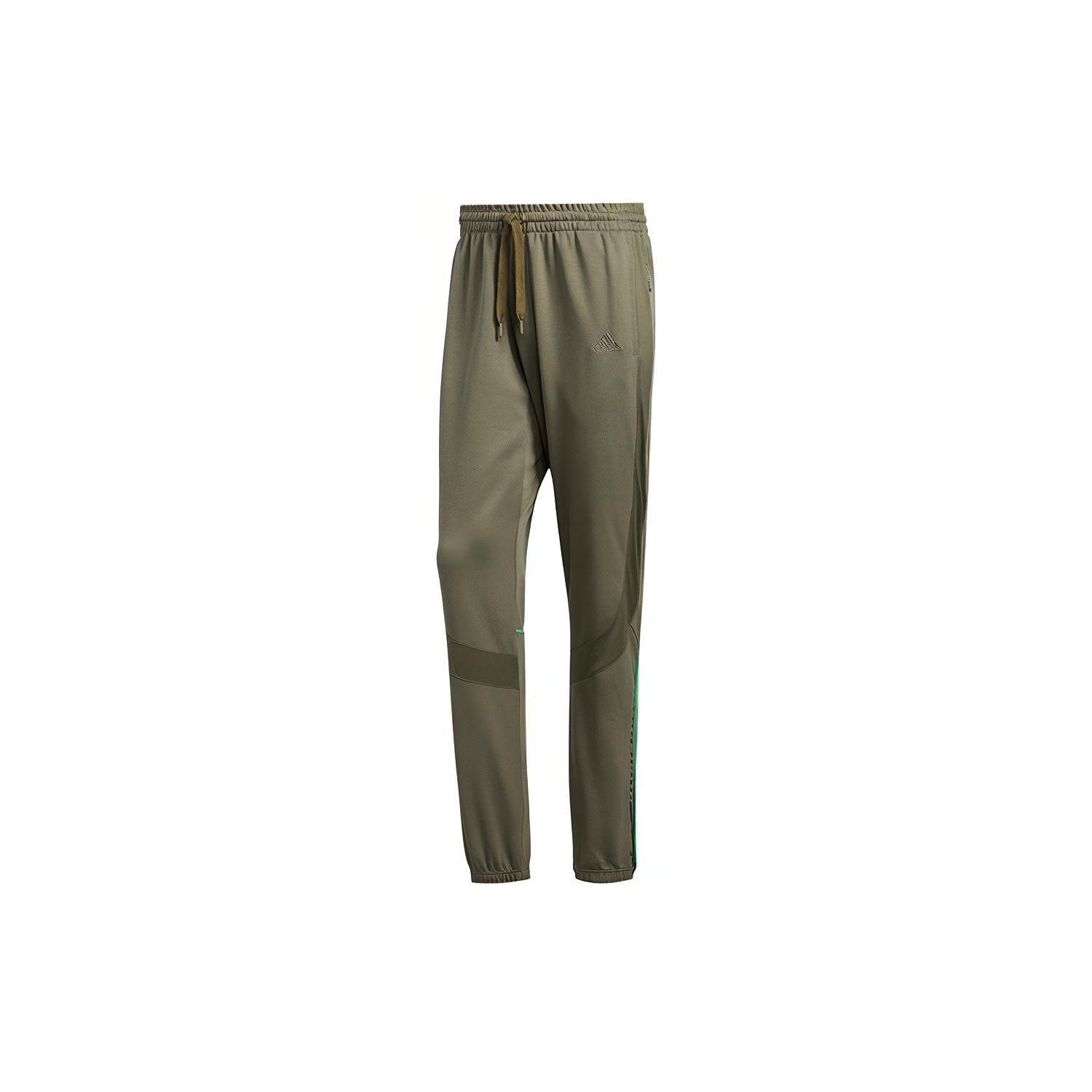 adidas Rose CU PNT Basketball Sports Long Pants Green Men s GE2937 S