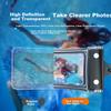 Airbag FloatingWaterproof Phone Case with Touchscreen Functionality for Swimming, Rafting, Underwater Photography