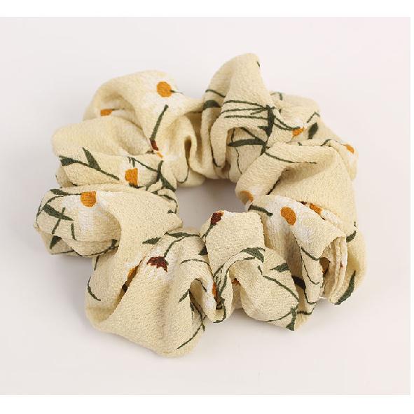 

Delicate Pearl Decorated Sparkly Hair Ring for Women Formal Occasions Daily Elegant Hair Accessory Quality Hair Tie Beige