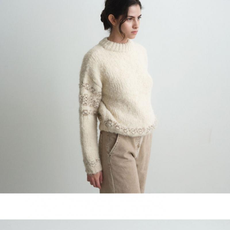 Joy Gryson Nordic Knit Pullover Kk5wp8070 90