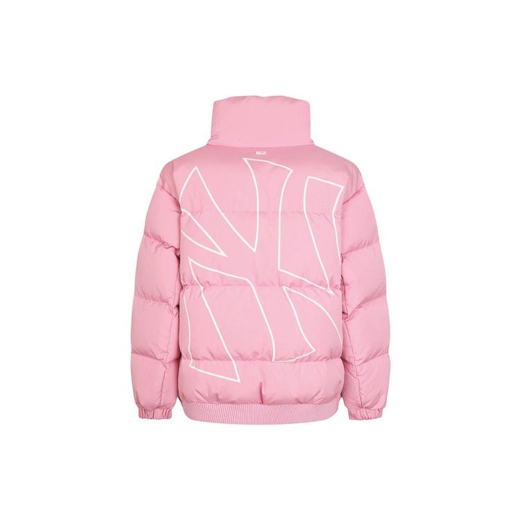 New MLB Down Jacket Cropped Unisex Pink 31DJZ1961-50P