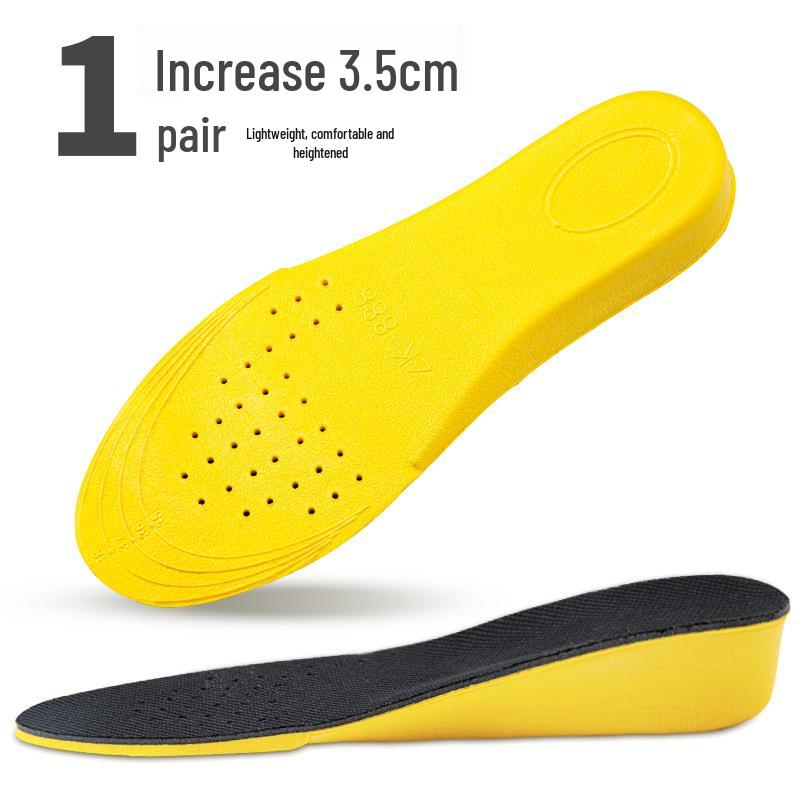 Nafoing Sport Height-Boosting Breathable Insoles for Men and Women – Invisible, Sweat-Absorbing, Shock-Absorbing, and Soft.