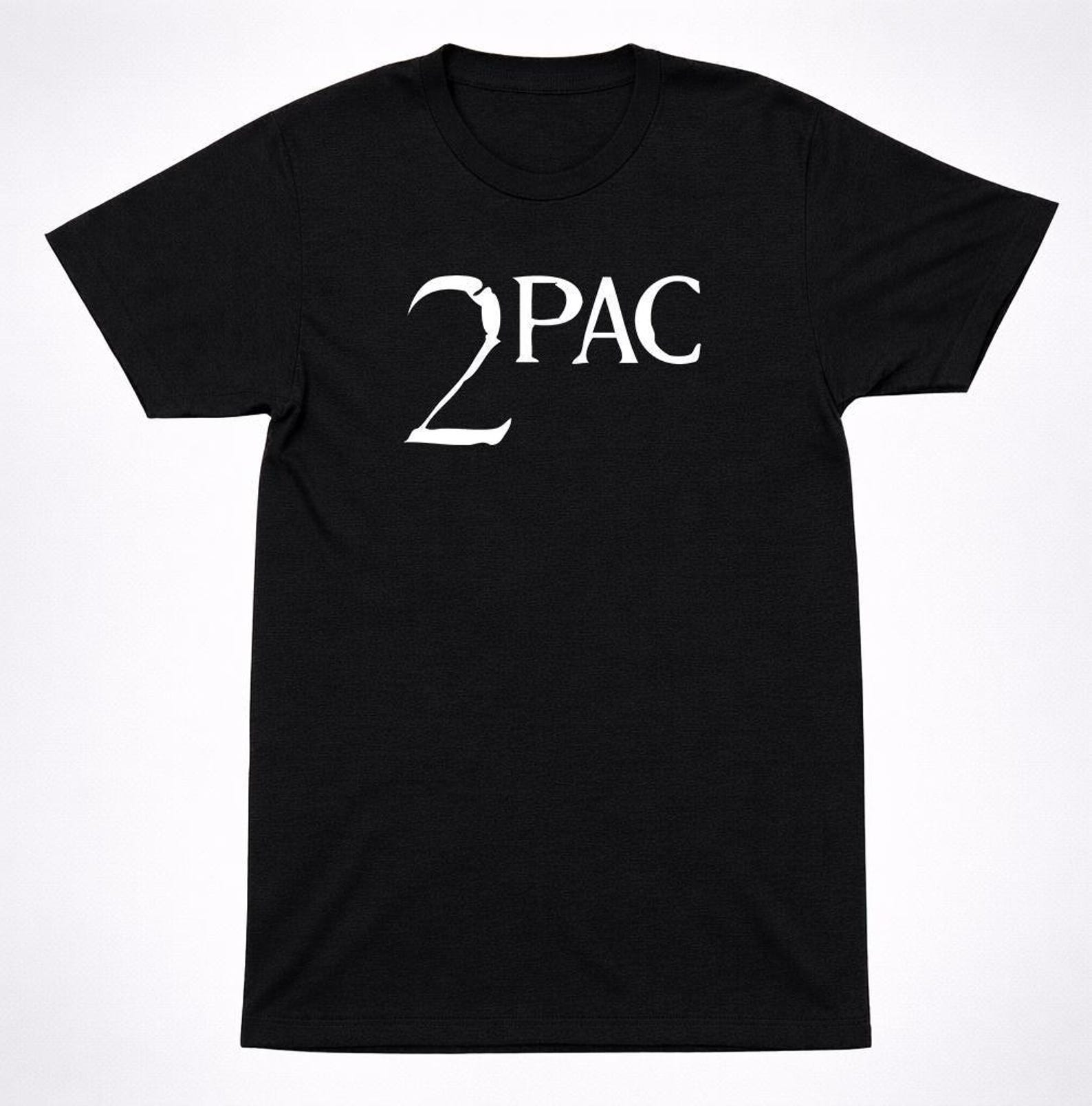 2Pac Shirt Tupac Shakur Hip Hop Rap Legend 90s West Coast Rap Logo Shirt L