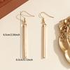 Fashion Simple Western Style Geometric Long Dangle Drop Earrings