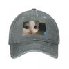 Hehe Cat Baseball Cap Thermal Visor Hard Hat Luxury Hat Designer Hat Sun Hats For Women Unisexs