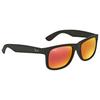Ray Ban JuStin Color Mix Red Mirror Square Men S SunglaSSeS Rb4165 622 6q 51