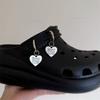 2 Stück Legierung Pentagramm Schuhzubehör Kreativ Glocke Gabel Anhänger DIY Hängend Party Schmuck Karabinerhaken Schuhschnallen Dekoration