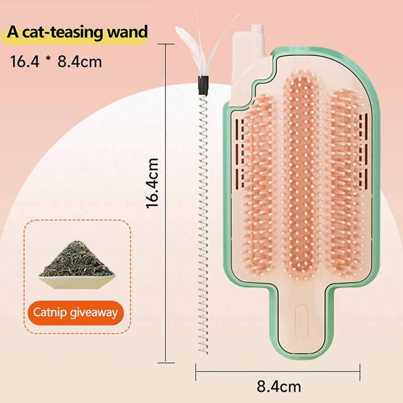 

Фигурка мороженого Кошка Трение Зуд Артефакты Угловые резинки для волос Кошачьи игрушки Мятный шарик Перо Игрушки для кошек Товары для животных as the picture