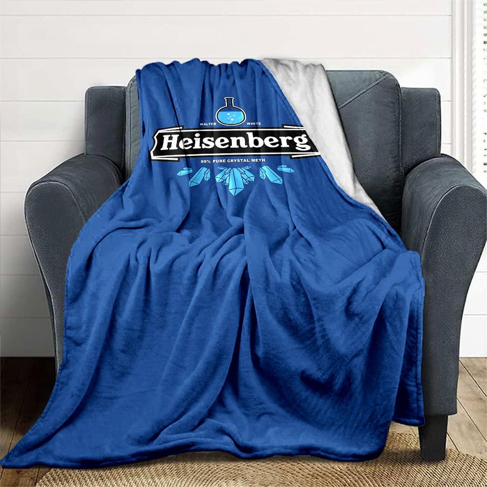 1pc Heisenberg Walter White Soft Flannel All Season Throw for Home, Office, Outdoor UseDurable Comfort Soft Warm Throw for Home