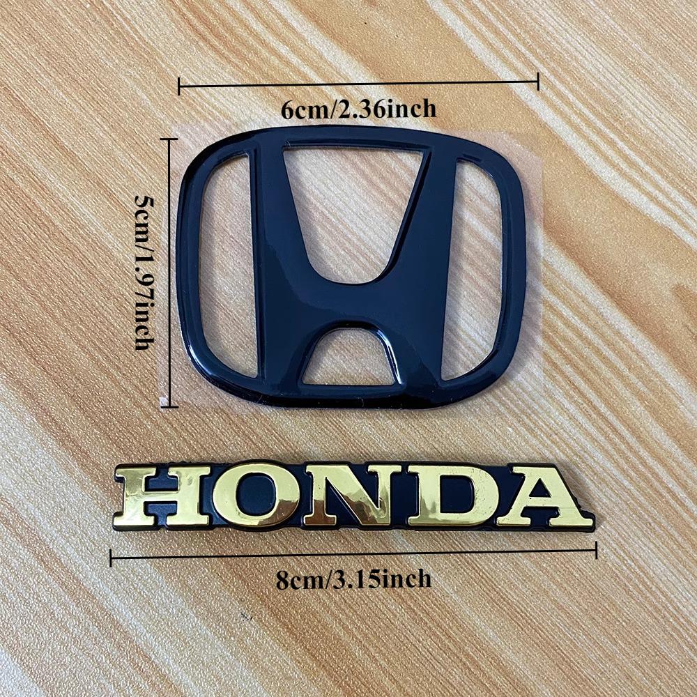 Honda Motorcycle Head Front Windshield Motorcycle Decoration H Letter Logo Electric Vehicle Modification Label Sticker