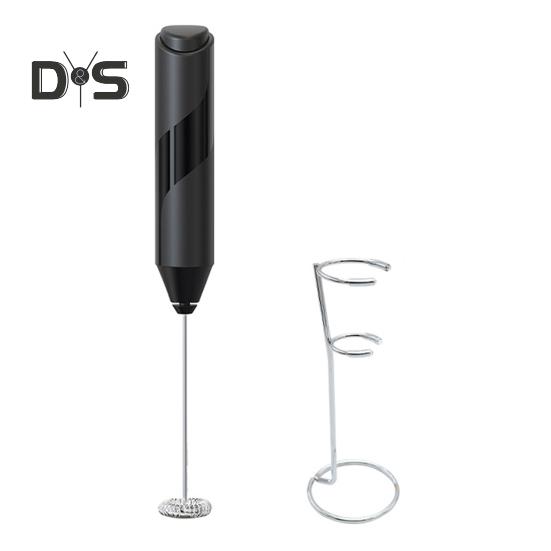 Håndholdt melkeskummer Elektrisk skummaskin Oppladbar rustfritt stål visp Drikkemikser Allsidig blandeverktøy for lattes Cappuccino Matcha