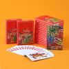 Xiangyue 312 Spielkarten: 10er-Deck-Set für Haushaltsspiele & Unterhaltung, Farbrücken-Design
