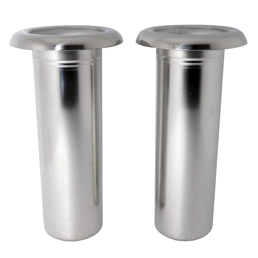 

[Grave] Flower Vase S-48 Large, Made of High-Quality Stainless Steel, Set of 2. Upgrade to a High-Quality Flower Vase by Simply Inserting the S-48
