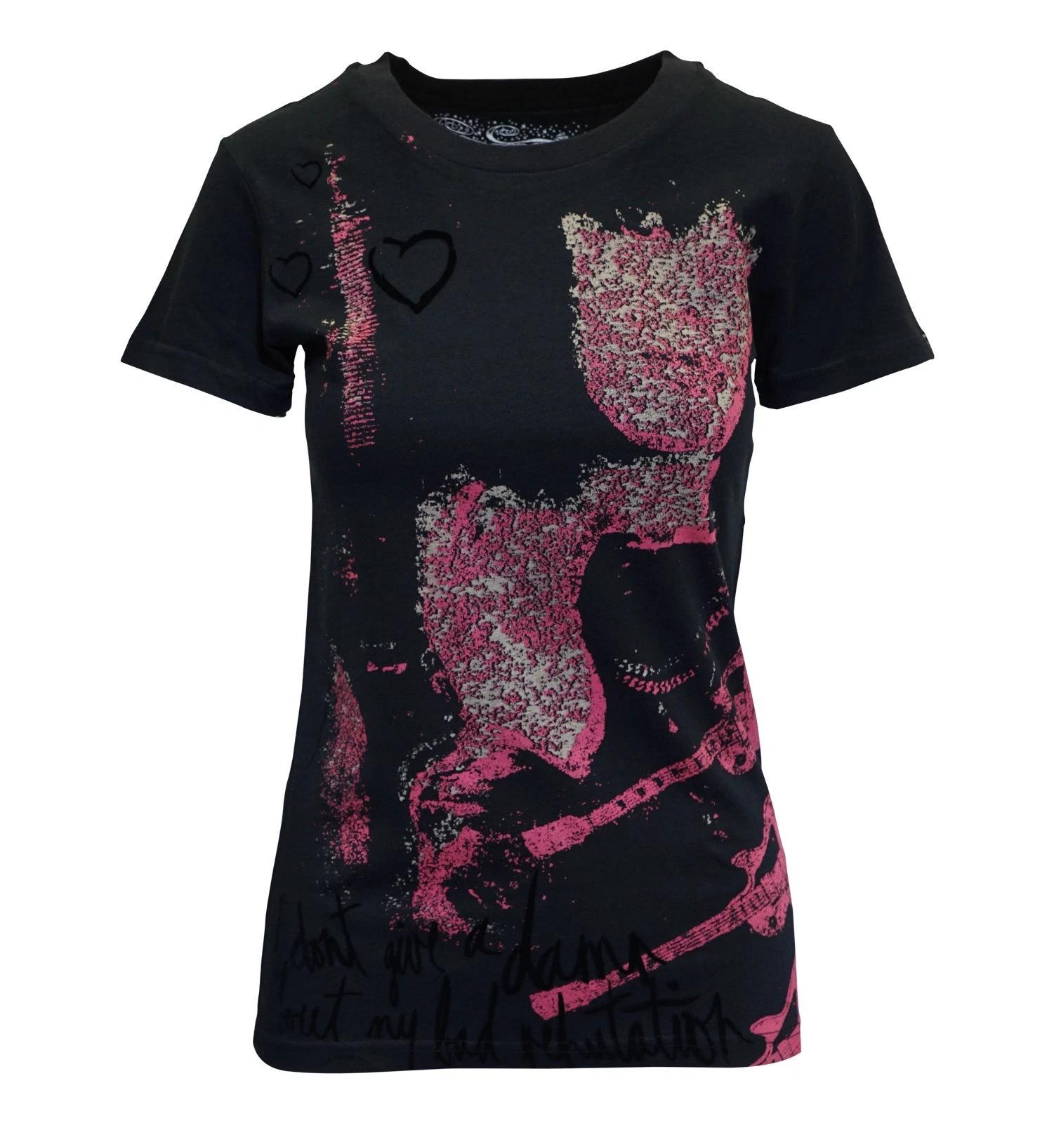 IRON FIST LADIES BLACKHEART T SHIRT S