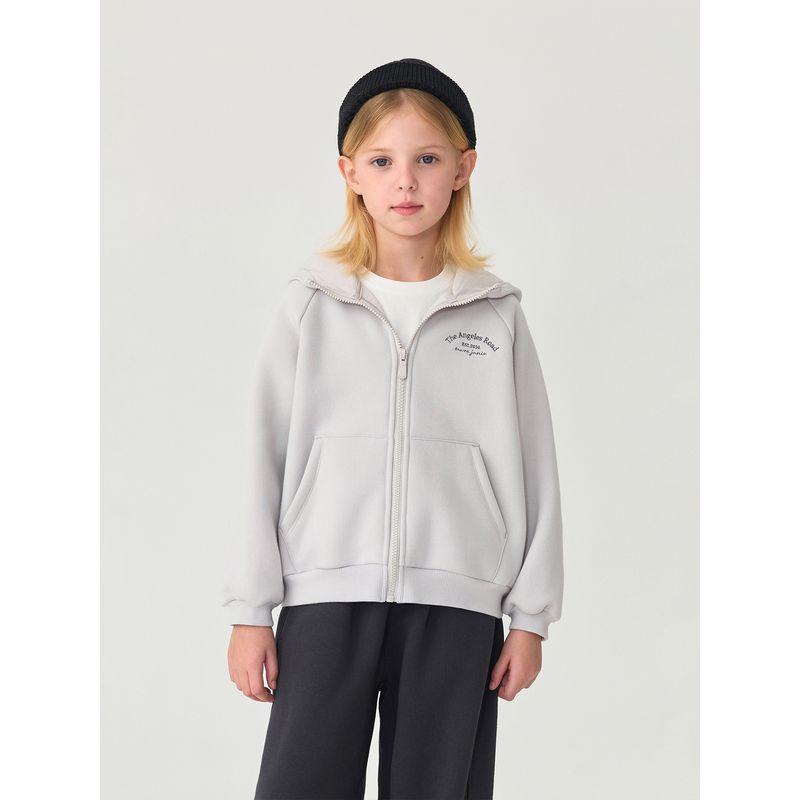 Mark Jenny Girls' Versatile Hooded Sports Sweatshirt Jacket Kidsren's Hoodie 2026 Spring New Style 551552
