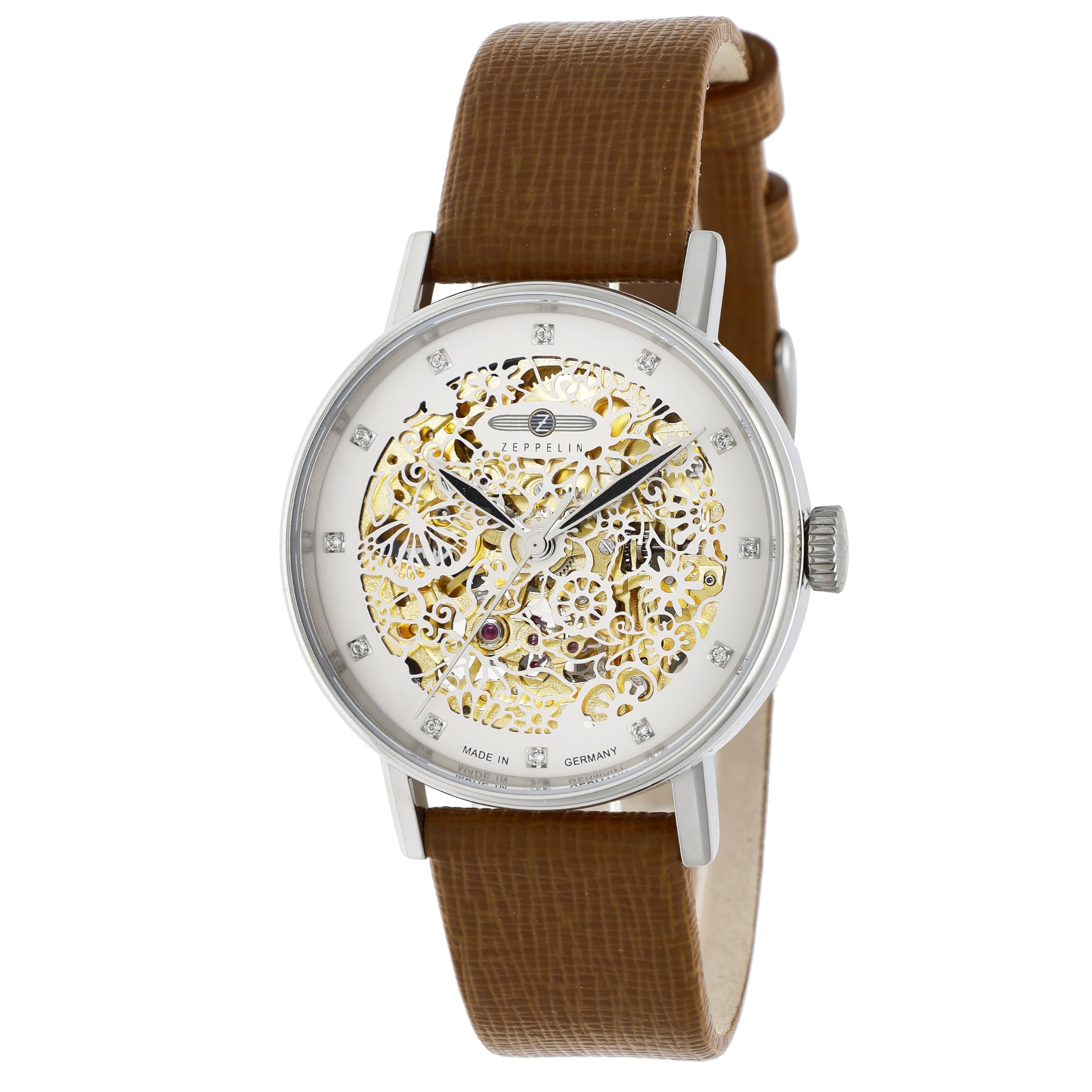 

Casual Watch Princess of the Sky Brown [Zeppelin] 7461-5 Women s [Item] білий