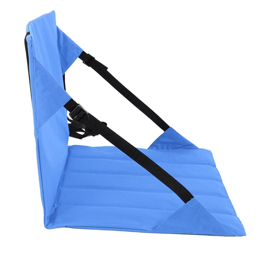 

Портативный влагозащищенный коврик для пикника, для улицы, кемпинга, пляжа, стадиона, складная подушка для сиденья, синий
