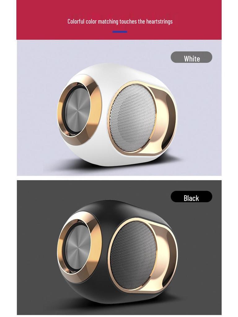 X6 Home/Outdoor Bluetooth Speaker: TWS, Wireless, Heavy Subwoofer, Smart Audio System
