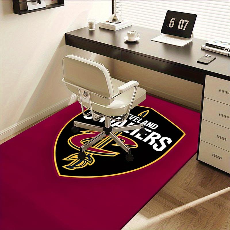 1pc Cavaliers,Cleveland,Basketball Office Carpet Soft Polyester Entrance Carpet Washable Non slip Ma