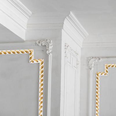 DIY Dekorácia Maľovateľná Lišta na Stenu Flexibilná Samolepiaca Lišta PVC Samolepiaci Panelový Pás Domov