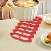 Silicone Roasting Rack Non-Stick Drains Oil Baking Tray for Oven, Meat Chicken Fish Vegetables, Reusable Kitchen Baking Tool
