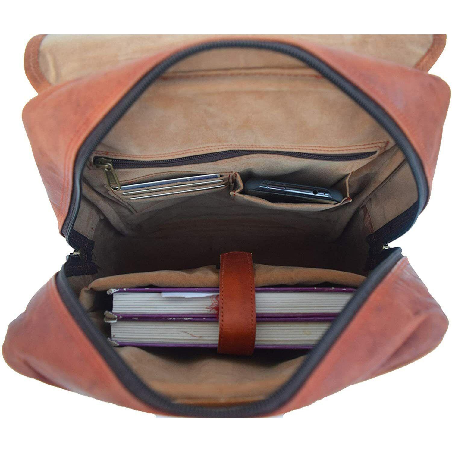 Мужской рюкзак из натуральной кожи — фото 6