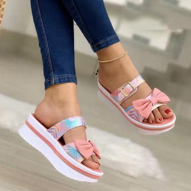 Summer Fashion Sandals Women Shoes Peep Toe Women 'S Shoes Soft Shoes Women Retro Wedge Sandals Indoor Outdoor Plus Size Shoes