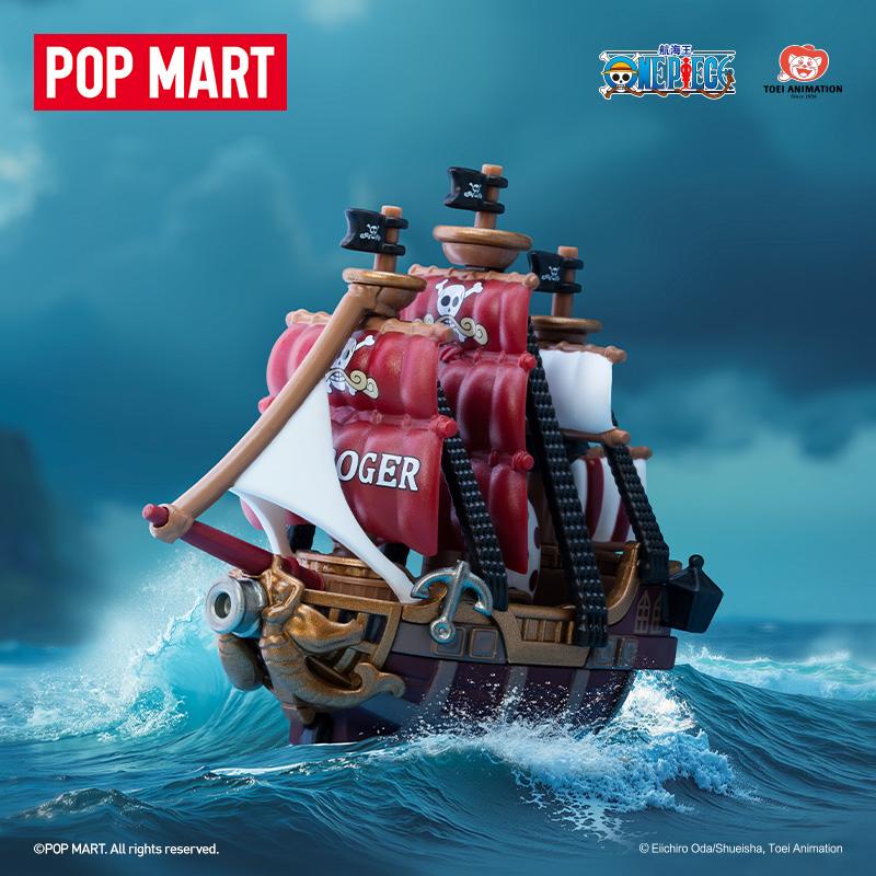 New POP MART One Piece  The Great Voyage Collection, Hobby Model Vehicles Mystery Boxes Single Mystery Box/Full Box 12 Pcs PPMT-2508-0077