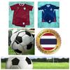 Vintage Retro TAILÂNDIA Futebol Futebol JERSEY Nacional CHEER Camisa de Secagem Rápida Gola Redonda Poliéster Manga Curta Uniforme Esporte Ao Ar Livre