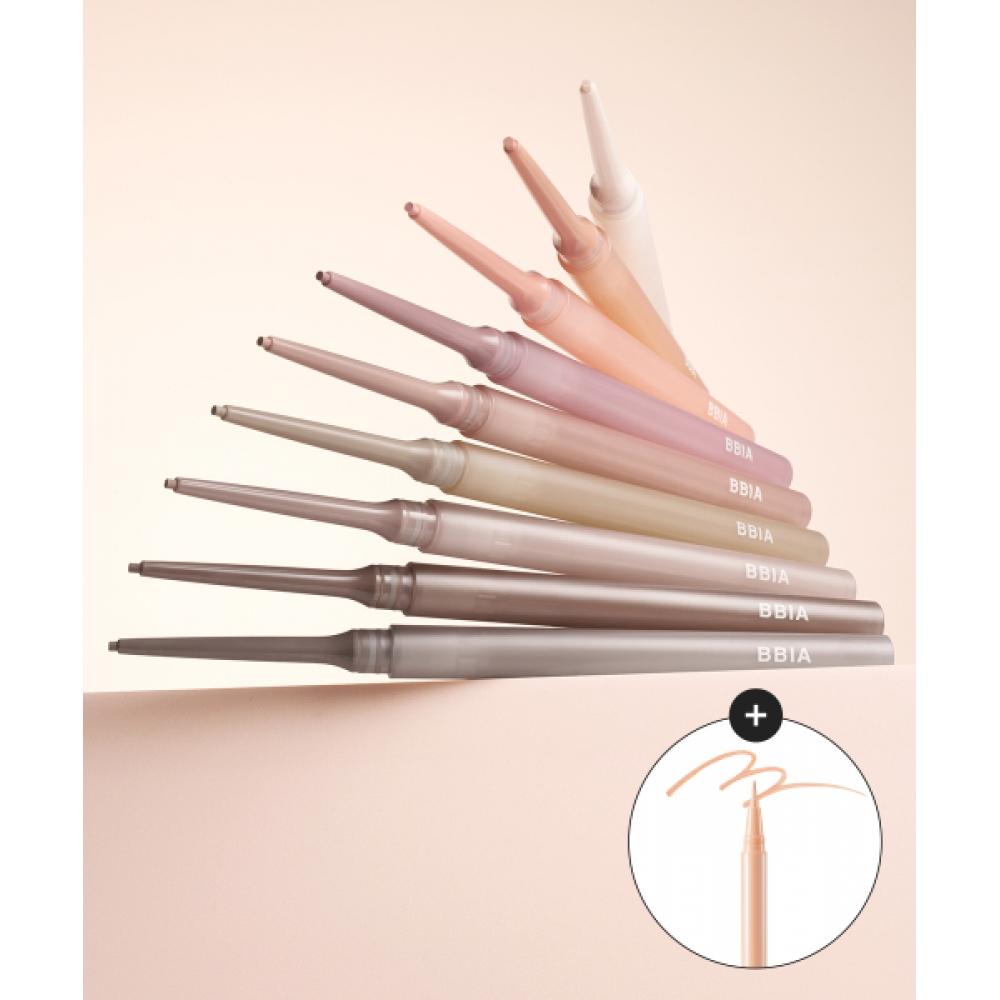 Bbia Nude Slim Eyeliner 9colors + Free Highlighter 09 Nu Vanilla