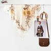 Women's Elegant Chinese Silk Scarf - Versatile Decorative Neck Scarf with Classic Prints