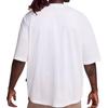 Nike Einfarbiges bequemes kurzärmeliges Strickoberteil Unisex Tops Weiß FN2149-121