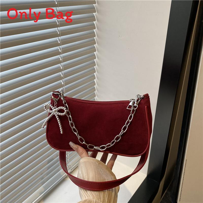 Minimalist Pu Small Square Bag With Chain Strap For Daily Casual Use