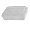 Egg Container Portable Shockproof Transparent Plastic 6 Compartment Egg Carrier Box for Outdoor