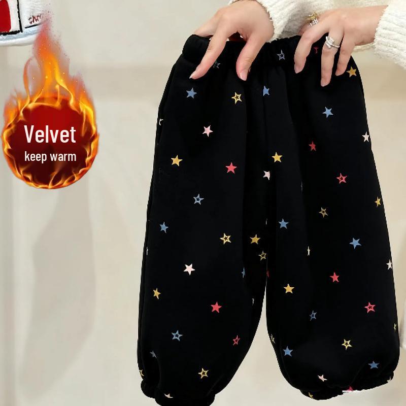 2025 Korean Style Star Hoodie - Versatile & Cute Winter Jacket with Velvet Cotton