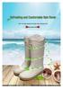 Men's Eco-friendly High-top Rain Boots | Thick-soled, Comfortable Rubber Shoes for Beachcombing, Kitchen, or Fishing