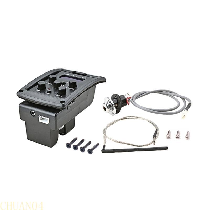 A1A2 Acoustic Guitar Board Preamp Pickup Tuner Volumes Control Pickups China Mainland