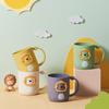 New Creative Cartoon Lion Children Girl Boy Mouthwash Cup Wash Cup Brushing Cup Plastic Bathroom Toothbrush Cup