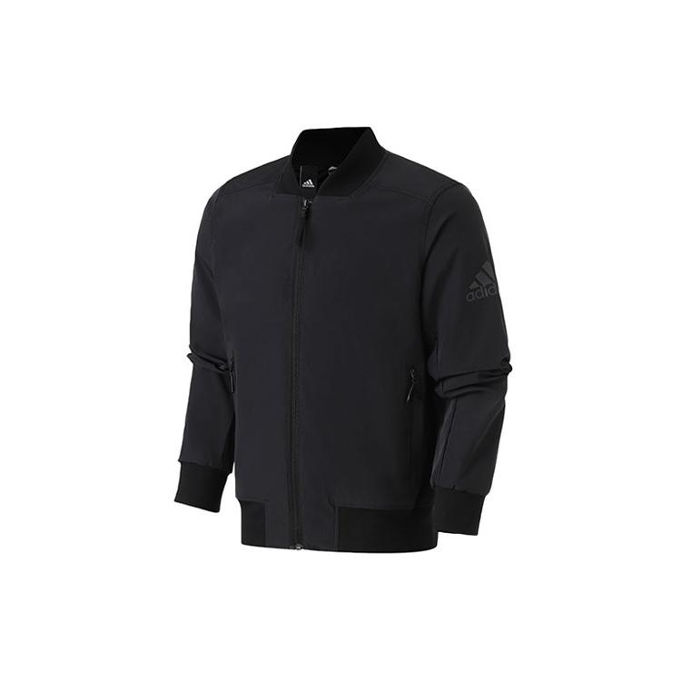 adidas Jacken Herren Schwarz Baseballkragen Moderat Andere DW4554