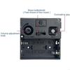 62KD DIY Quartzs Clock Mechanism Set Battery Powered Motor Replacements 12888 Clock Movement for Wall Clocks for Hobbyists