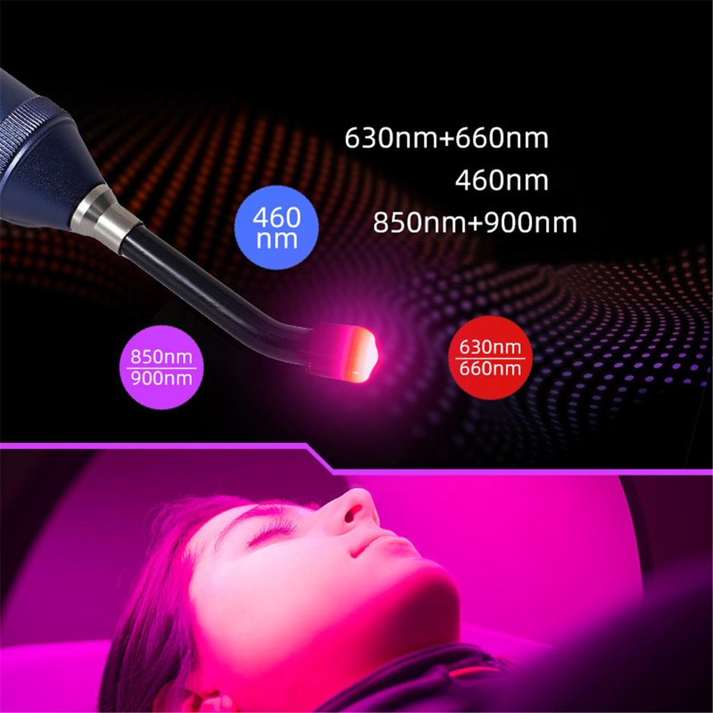 Portable treatment device - oral physical therapy stick - relieves hip pain