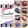 10 Color Shiny Glitter Lasting Liquid Eyeshadow Pearlescent Eye Makeup Cosmetics