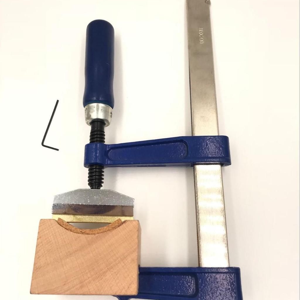 Werkzeug zum Einpressen von Griffbrett-Einlagen für E-Gitarren und Bässe