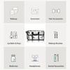 PVC Transparent Cosmetic Bag Waterproof Large Capacity Travel Organizer Multifunctional Beach Swimming Storage Shoulder Tote