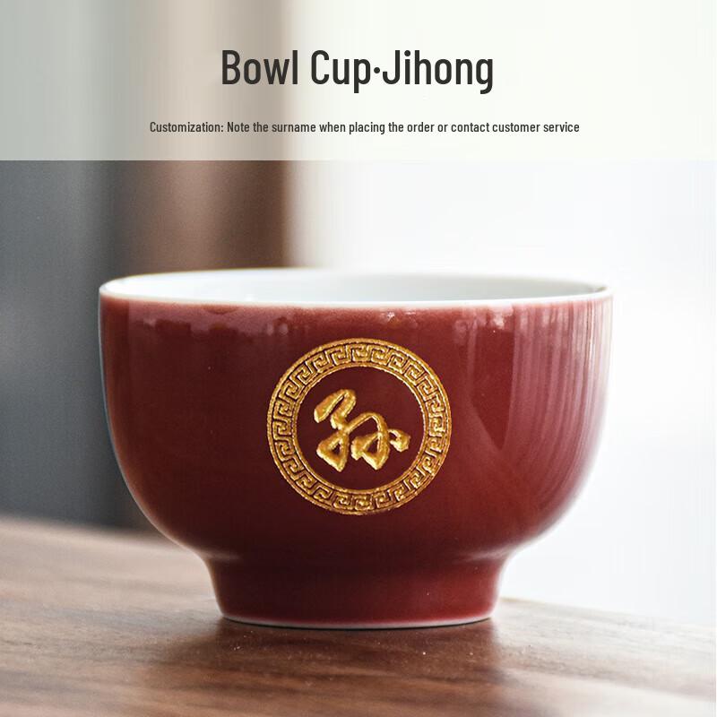 

Hundred Surnames Ceramic Master Tea Cup