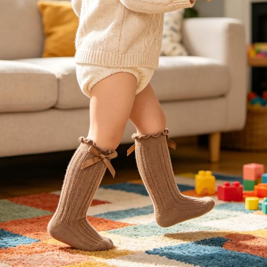 Breathable Lightweight Baby Socks Cotton Multi-color 9 Cm 1 Pair