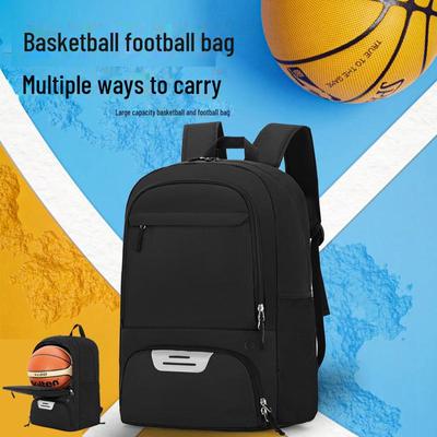 Unisex Sports Backpack with Shoe and Ball Compartments for Training