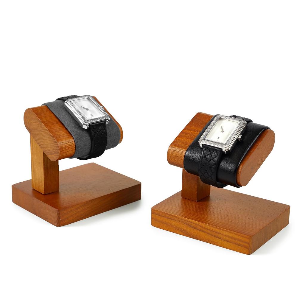 Oirlv Wooden Watch Single Compatible with Qualified SM21402 Stand, Watch, Portable, Mini, Storage, Display, Photography, High-End, Stylish, Invoices,