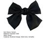 Women Hairpin Bow Theme Hair Clip Bright Color Hair Clip Back Head Hair Claw Lightweight Hair Accessory