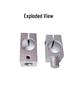 Adjustable 360° Rotating Optical Axis Clamp for Cross Connections